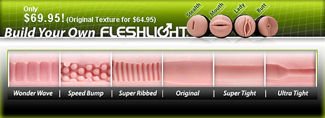 Build Your Own Fleshlight banner